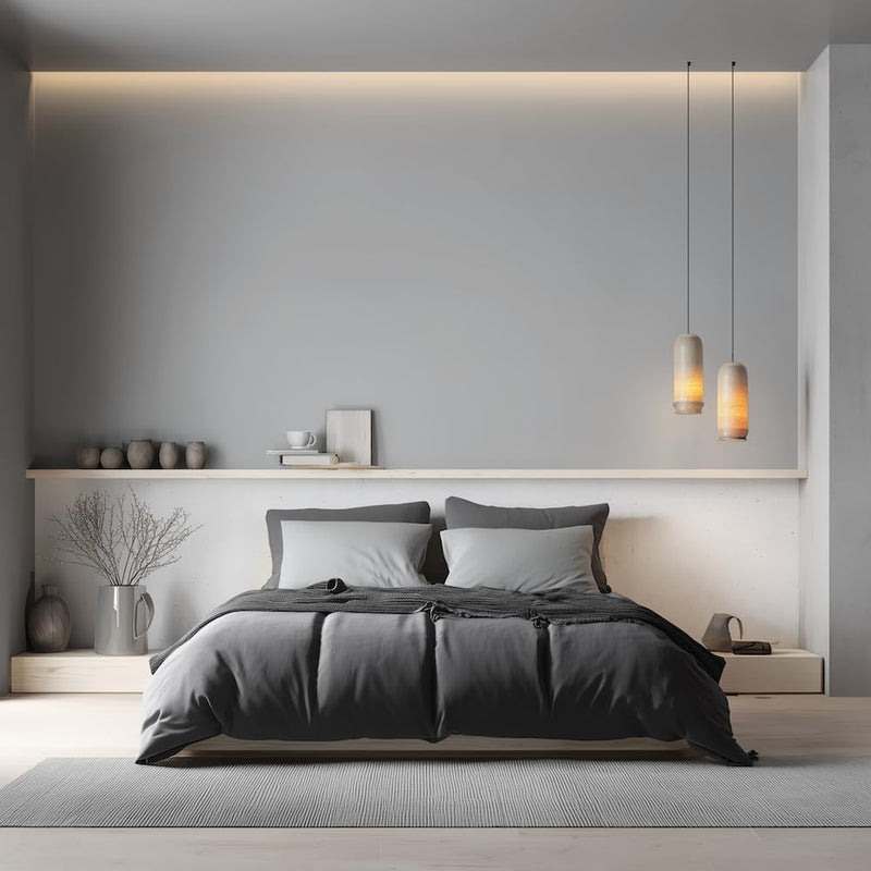Eggshell Graphite Gray Paint-6