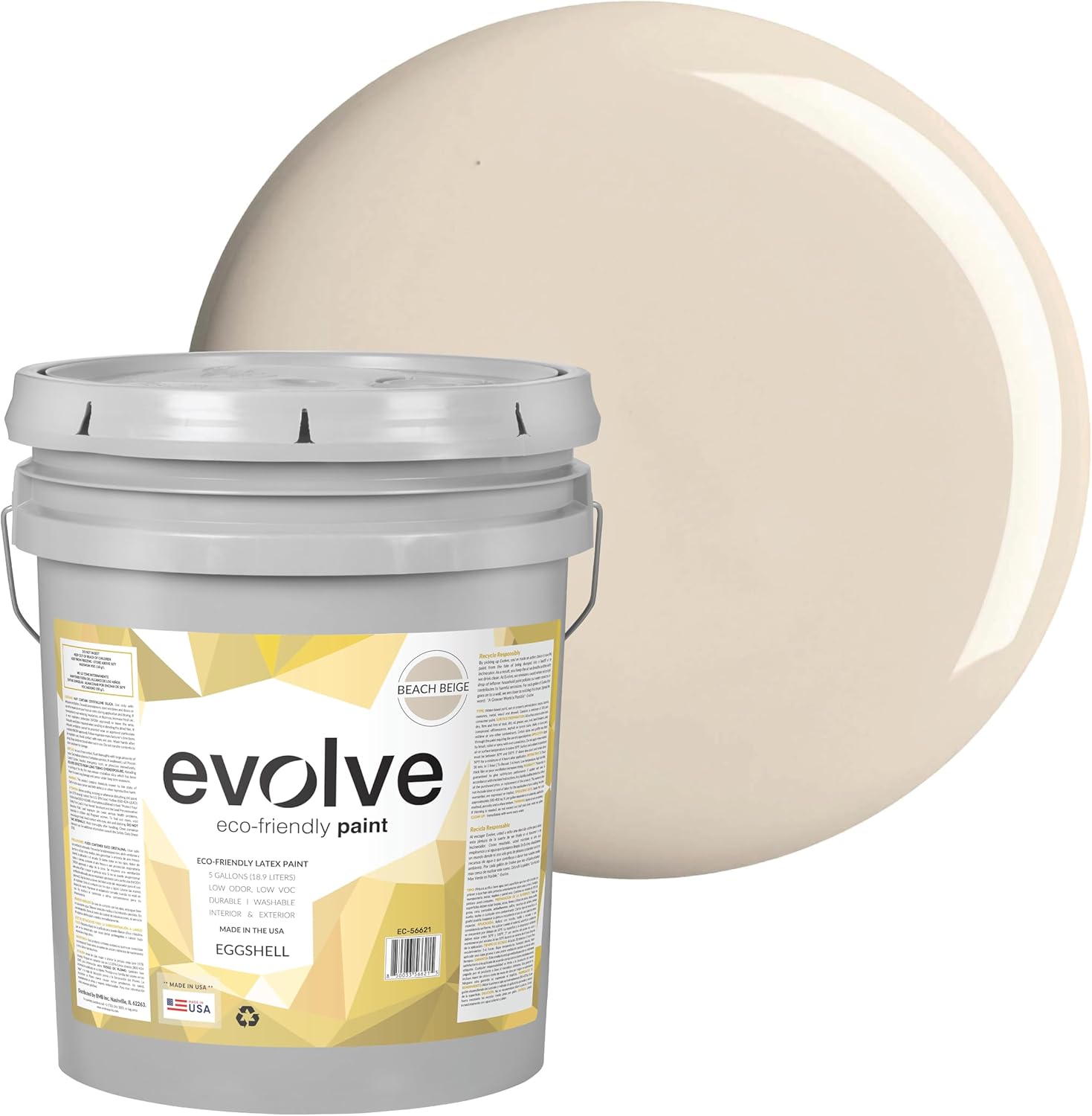 Eggshell Beach Beige Paint