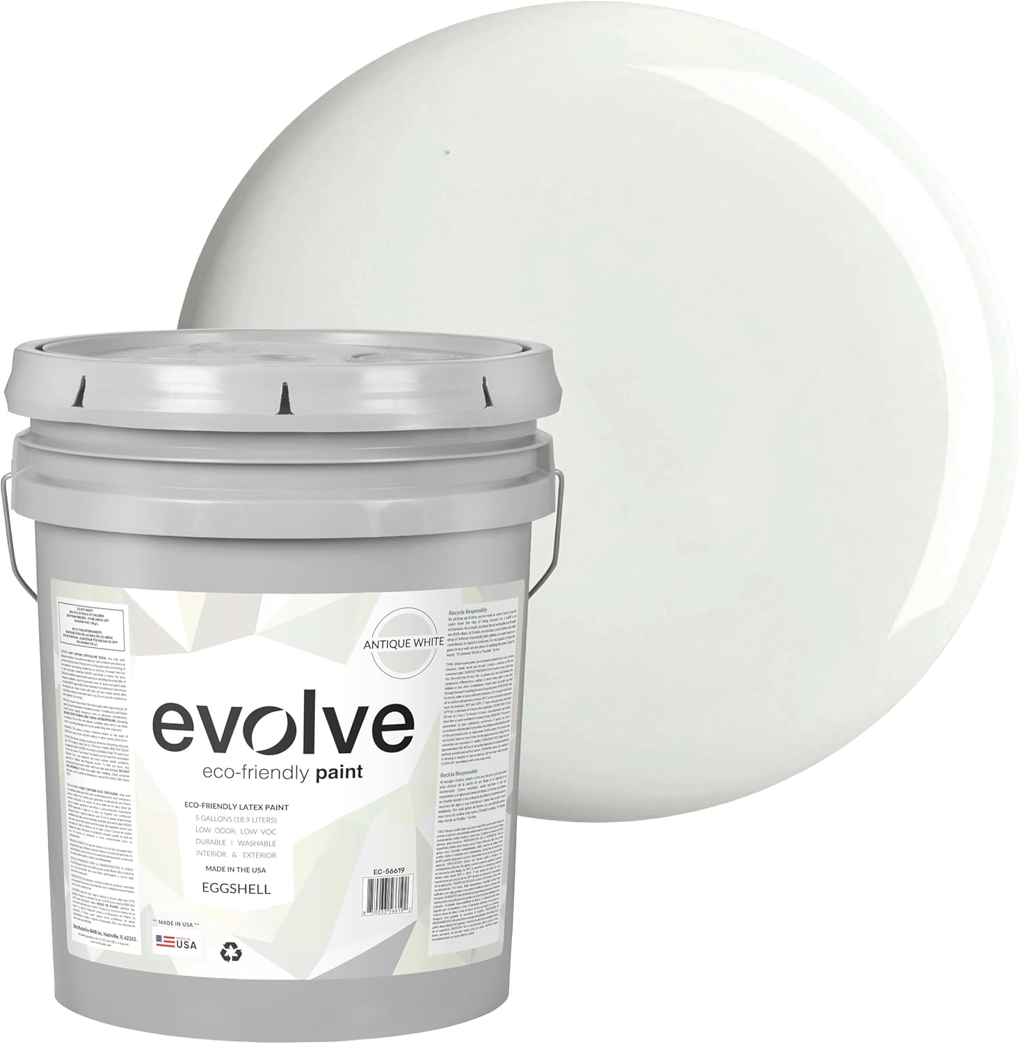 Eggshell Antique White Paint