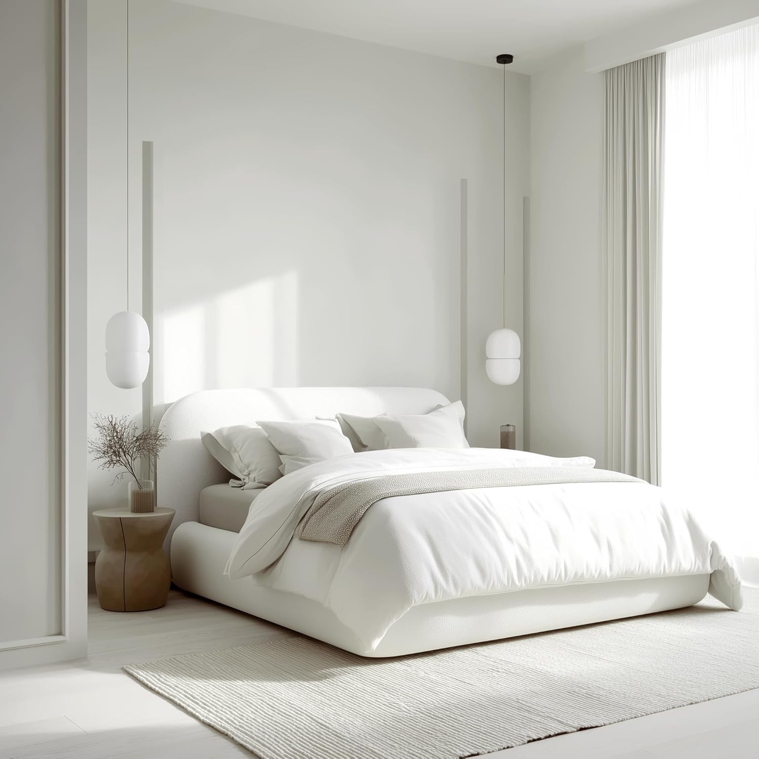 Eggshell Antique White Paint-6