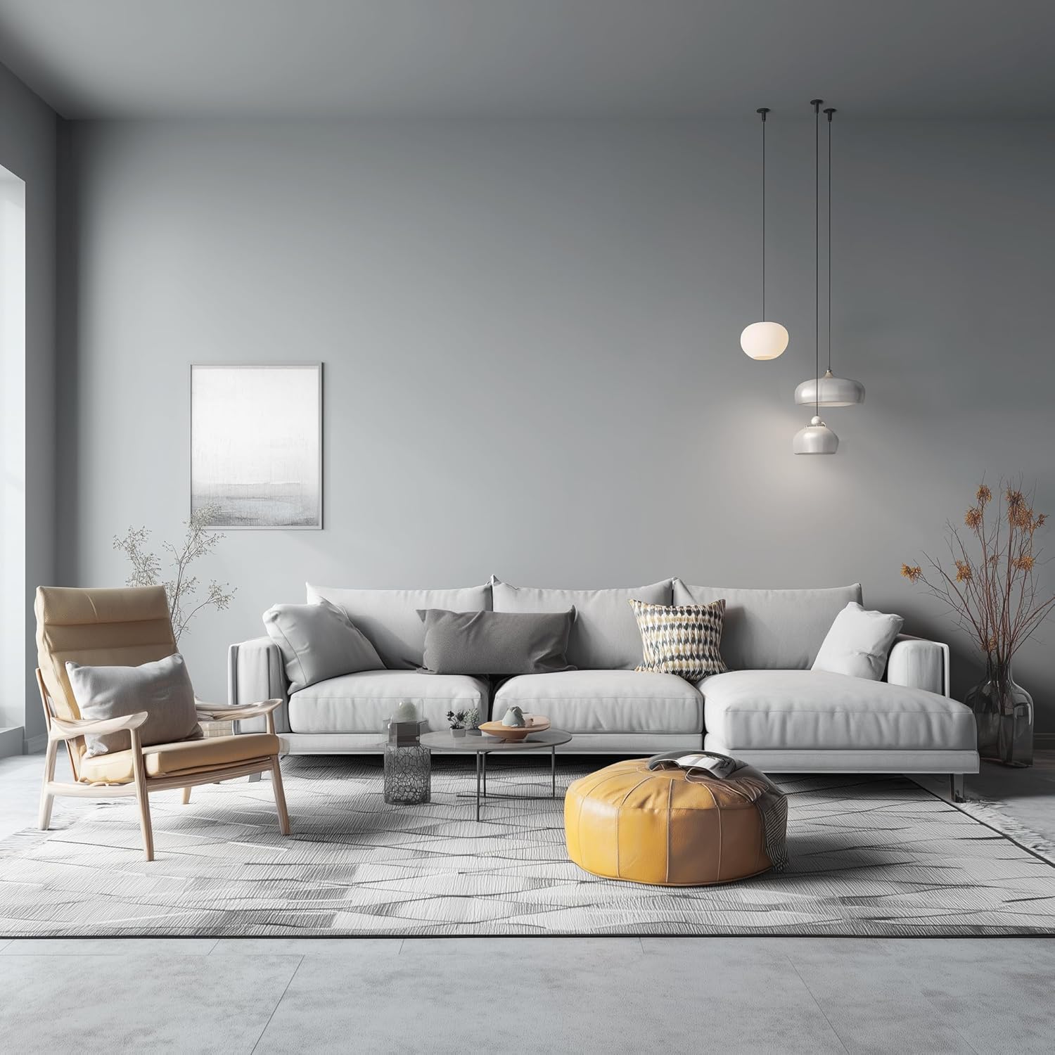 Eggshell Graphite Gray Paint