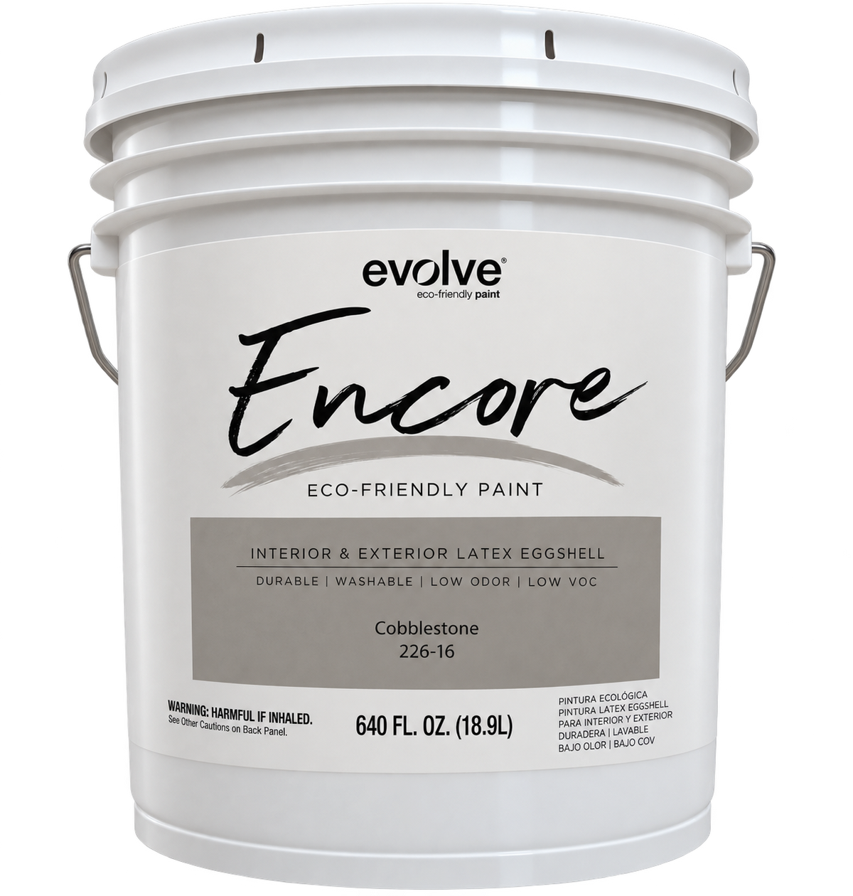 Eggshell Cobblestone Gray Paint