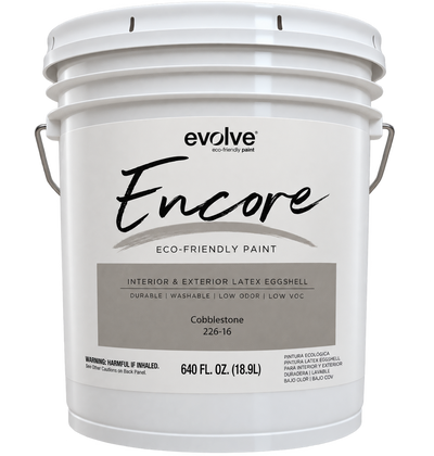 Eggshell Cobblestone Gray Paint