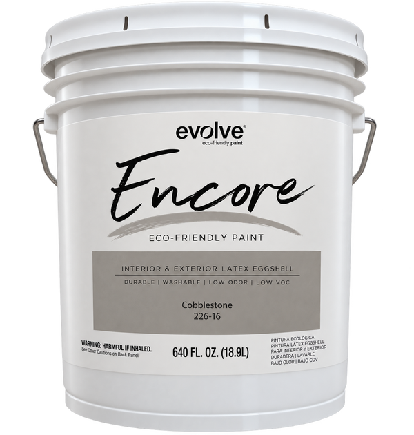 Eggshell Cobblestone Gray Paint